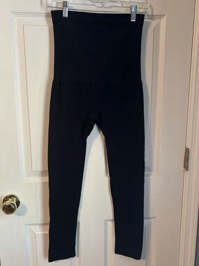 High-Waist Black Slimming Leggings